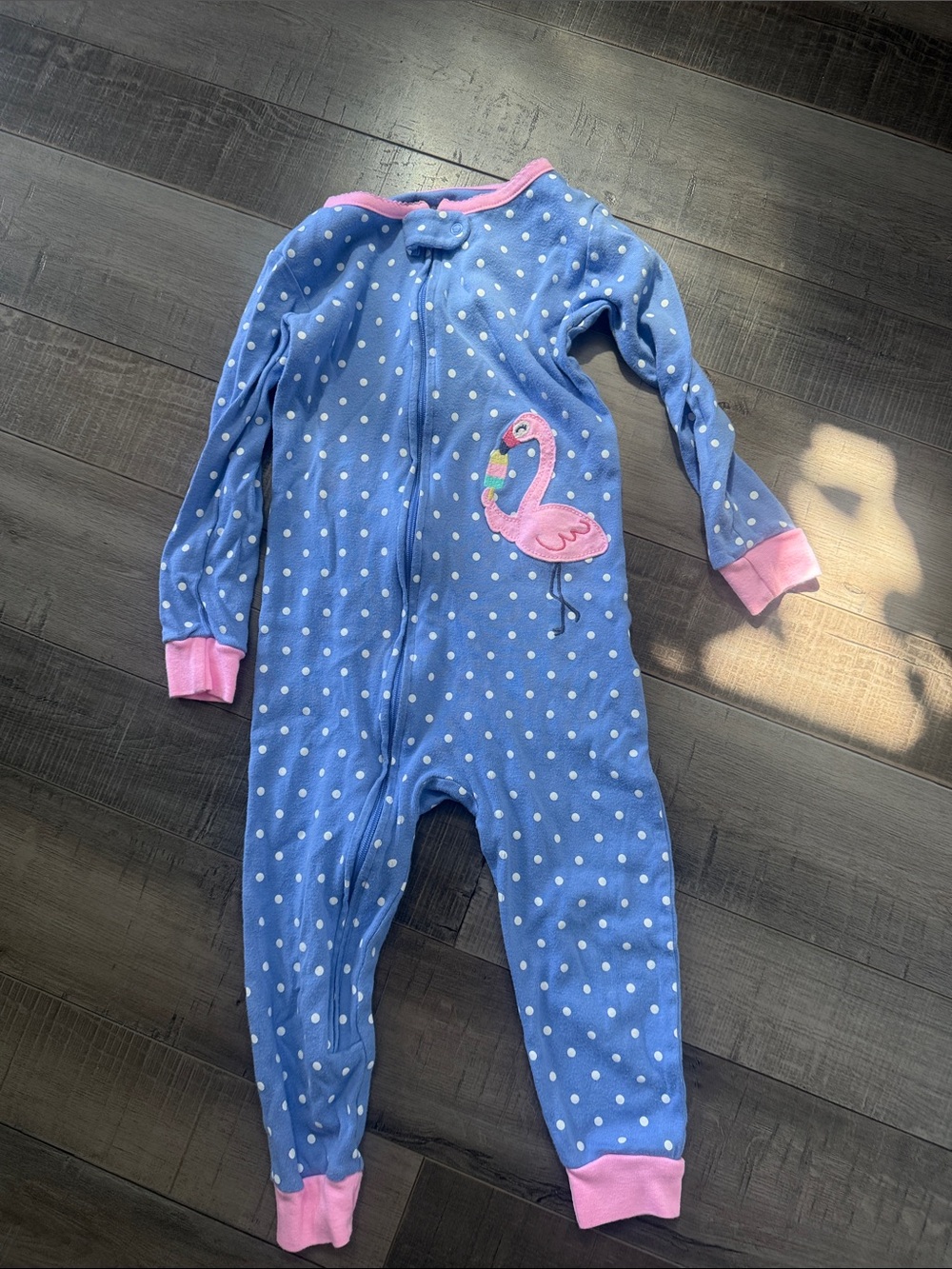 Carter's Girls Pajama Set Bundle - Pink, Gray, Multicolor, Blue - Picture 3 of 6